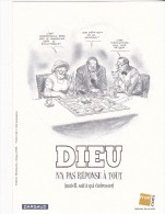 Ex-libris BARRAL Nicolas Pour Dieu N'a Pas Réponse à Tout Dargaud 2008 - Illustratori A - C