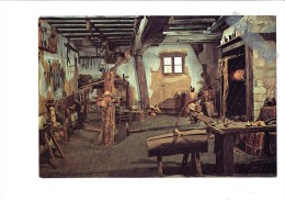 72 -  La Fresnaye Sur Chédouet - Atelier De Tourneur Sur Bois - Outils Roue Meule Lampe à Petrole Lanterne - La Fresnaye Sur Chédouet