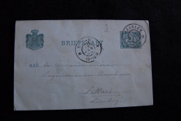 A295 NIEDERLANDE NEDERLAND NETHERLANDS 19.1.1900 Haarlem => Limburg Littard - Covers & Documents