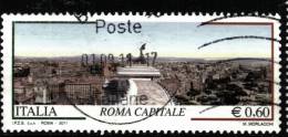 Italia 2011, Roma Capitale (o), Annullo Coevo - 2011-20: Afgestempeld