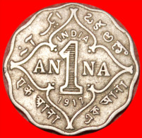 * GEORGE V (1911-1936)★ INDIA ★ 1 ANNA 1917! LOW START★NO RESERVE! - India