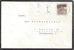 Germany (Berlin) 1966  Deutsche Bauwerke (o) Mi.272 - Briefe U. Dokumente