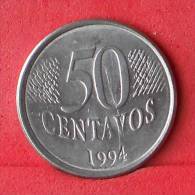 BRAZIL  50  CENTAVOS  1994   KM# 635  -    (Nº11327) - Brazil