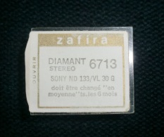 ZAFIRA DIAMANT STEREO REFERENCE 6713 POUR SONY ND 133/VL 30 G  TOURNE DISQUE CHAINE HIFI - Toebehoren En Hoezen