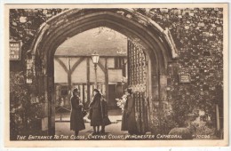 The Entrance To The Close, Cheyne Court, Winchester Cathedral - Winchester