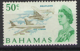 Bahamas 1967 50c Seaplane And Airliner  MH(*) SG306 - 1963-1973 Autonomía Interna