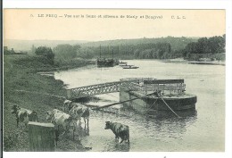 LE PECQ - Vue Sur La Seine Et Côteaux De Marly Et Bougival - Le Pecq