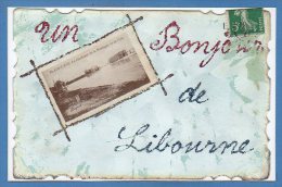 33 - LIBOURNE -- Un Bonjour - Libourne