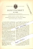 Original Patent - Gustav Lustig In Caslau / Cáslav , 1880 , Saft-Gewinnungsapparat Für Rüben !!! - Boehmen Und Maehren