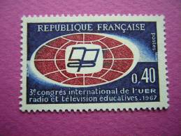 FRANCE : N° 1515  NEUF**  UNION EUROPEENNE DE RADIODIFFUSION. - EU-Organe