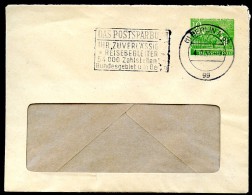 BERLIN PU4 B2/001c Privat-Umschlag WASSERWERKE Gebraucht 1953  NGK 20,00 € - Enveloppes Privées - Oblitérées