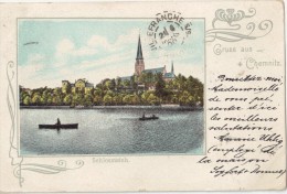 CPA à Dos Non Séparé - Gruss Aus CHEMNITZ - Schlossteich - 1900 - Chemnitz