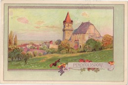 CPA à Dos Non Séparé - PERCHTOLDSDORF (signée H. Wilt) - 1900 - Mödling