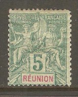 REUNION    Scott  # 37*  F-VF MINT HINGED - Nuevos