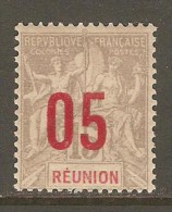 REUNION    Scott  # 100*  VF MINT LH - Unused Stamps