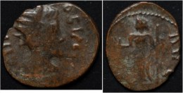 Barbaric Antoninianus Of Tetricus II - Gauloises