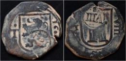 Spain Philip IV AE 8 Maravedis - Monnaies Provinciales