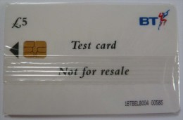 UK - Great Britain - TRL004 - Test - £5 - 1BTELB004 - 5000ex - Mint Blister - [ 8] Ediciones De Empresas