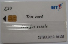 UK - Great Britain - TRL006 - Test - £20 - 1BTELB010 - Mint Blister - R - [ 8] Firmeneigene Ausgaben