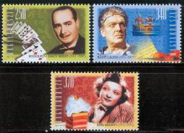 HUNGARY-2011. Famous Hungarians Performers Cpl. Set MNH!! - Unused Stamps