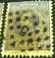 Netherlands 1872 King Wilhelm III 5c - Used - Usati