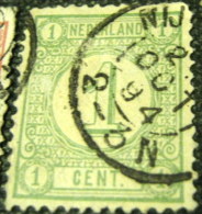 Netherlands 1876 Numeral 1c - Used - Gebraucht