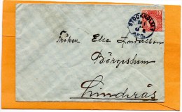 Sweden Old Cover Mailed - Lettres & Documents