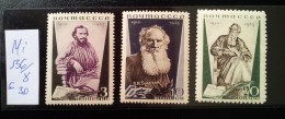 USSR/Russia 1935 Tolstoj  (MLH : 536;537)  MI: 536-538 - Neufs