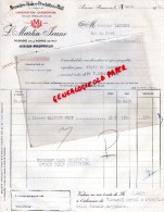 13 - AIX EN PROVENCE - FACTURE L. MARTIN JEUNE -DOMAINE DE LA POMME DE PIN - AMANDES -HUILES -1953 - 1950 - ...