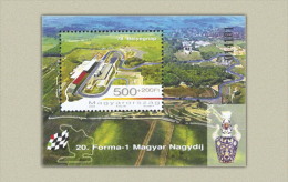 HUNGARY 2005 TRANSPORT Automobiles Cars FORMULA 1 - Fine S/S MNH - Unused Stamps