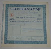 Jeager Aviation à Levallois Perret - Aviation