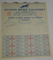 Avions René Couzinet à Levallois Perret - Aviation