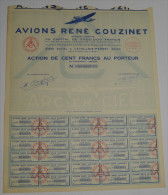 Avions René Couzinet à Levallois Perret - Aviación