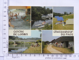 CPM (29) Finistère - CHATEAUNEUF DU FAOU - Centre De Loisirs (camping, Piscine, Pédalo...) - Châteauneuf-du-Faou