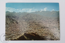 Postcard Bolivia - Panoramic View Of The Central Zone, La Paz - Bolivia