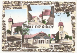 - 25 - Byans Sur Doubs -multi Vues Dont  Foyer Cinema En 1962 - Autres & Non Classés