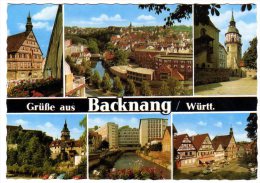 Backnang - Mehrbildkarte 2 - Backnang