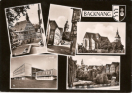 Backnang - S/w Mehrbildkarte 1 - Backnang