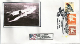 USA. Los Angeles-class Submarine USS Pasadena SSN 752. Base De Sous-marins De Groton.Connecticut - Sous-marins