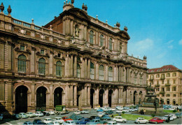 TORINO   PALAZZO  CARIGNANO  E  MONUMENTO A  CARLO  ALBERTO     (NUOVA) - Palazzo Carignano