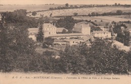 MONTIGNAC (Charente) - Panorama De L'Hôtel De Ville Et Le Groupe Scolaire - Other & Unclassified