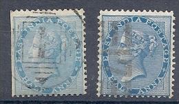 140019421   INDIA  ING.  YVERT  Nº  18/9 - 1858-79 Compañia Británica Y Gobierno De La Reina