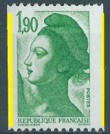 [08] Variété : N° 2426 Type Liberté De Gandon 2 Bandes De Phosphore + Normal ** - Nuevos