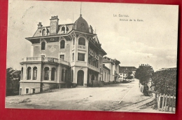 FVD-24  La Sarraz, Avenue De La Gare. Pub Bière Cardinal. Cachet Moiry 1911 - Bière