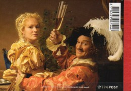 Geburtstag Maler Rembrandt 2006 Niederlande 2410/4 MH 70 ** 80€ Mit BRD 2550 Y Saskia Booklet Sheet Carnet Bf Nederland - Postzegelboekjes En Roltandingzegels