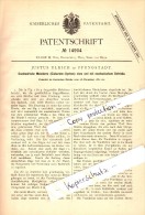 Original Patent - Justus Ulrich In Pfungstadt , 1880 , Malzdarre Für Brauerei , Alkohol , Bier !!! - Pfungstadt