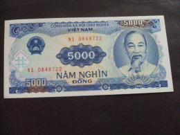 Vietnam Viet Nam 5000 Dong UNC Banknote / Billet 1991 - P#108 / 02 Images - Vietnam