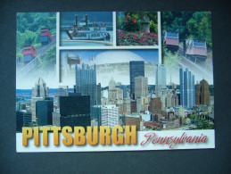 Pennsylvania: PITTSBURGH - Panorama View - Posted 2013 Stamp Global Forever - Pittsburgh