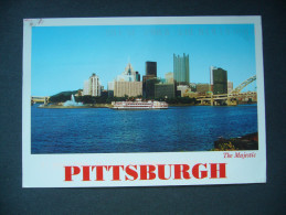 Pennsylvania: PITTSBURGH - The Majestic Glides Past Pittsburghs Golden Triangle - Posted 2004 - Pittsburgh