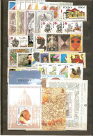 POLOGNE  ANNEE COMPLETE 1993  48  TIMBRES ET 4 BLOCS  NEUF **  N°3223/3270 - Años Completos